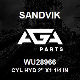 WU28966 Sandvik CYL HYD 2" X1 1/4 IN. X485 | AGA Parts