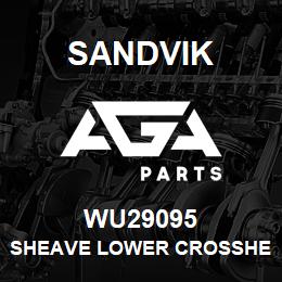 WU29095 Sandvik SHEAVE LOWER CROSSHEAD | AGA Parts