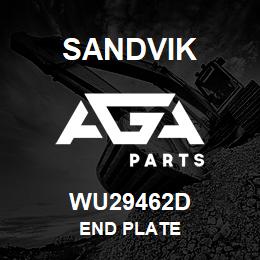 WU29462D Sandvik END PLATE | AGA Parts