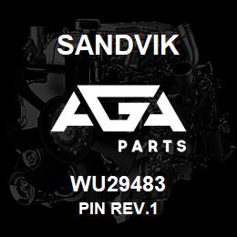 WU29483 Sandvik PIN REV.1 | AGA Parts