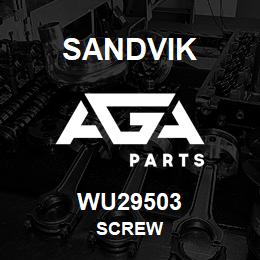 WU29503 Sandvik SCREW | AGA Parts