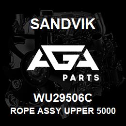 WU29506C Sandvik ROPE ASSY UPPER 5000 LG 28.250 | AGA Parts