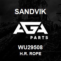 WU29508 Sandvik H.R. ROPE | AGA Parts