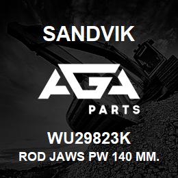 WU29823K Sandvik ROD JAWS PW 140 MM. 5000 (PAIR) | AGA Parts