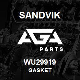 WU29919 Sandvik GASKET | AGA Parts