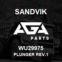 WU29975 Sandvik PLUNGER REV.1 | AGA Parts