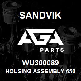 WU300089 Sandvik HOUSING ASSEMBLY 650 R.H. | AGA Parts