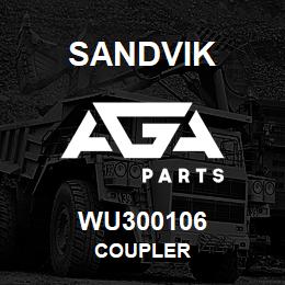 WU300106 Sandvik COUPLER | AGA Parts