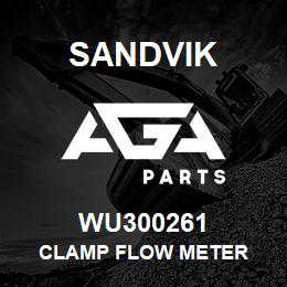 WU300261 Sandvik CLAMP FLOW METER | AGA Parts