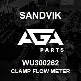 WU300262 Sandvik CLAMP FLOW METER | AGA Parts