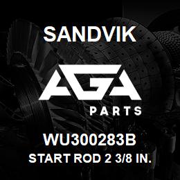 WU300283B Sandvik START ROD 2 3/8 IN. - HQ PIN-450 | AGA Parts