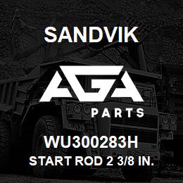 WU300283H Sandvik START ROD 2 3/8 IN. API IF-NW BOX | AGA Parts