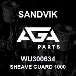 WU300634 Sandvik SHEAVE GUARD 1000 | AGA Parts