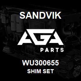 WU300655 Sandvik SHIM SET | AGA Parts