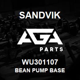 WU301107 Sandvik BEAN PUMP BASE | AGA Parts