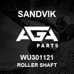 WU301121 Sandvik ROLLER SHAFT | AGA Parts