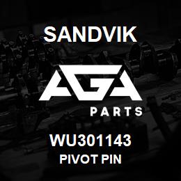 WU301143 Sandvik PIVOT PIN | AGA Parts