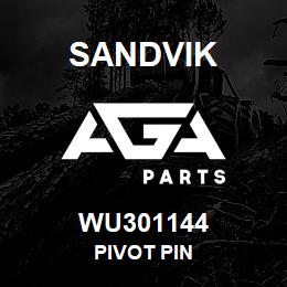 WU301144 Sandvik PIVOT PIN | AGA Parts