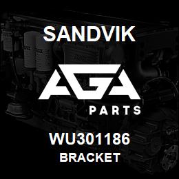 WU301186 Sandvik BRACKET | AGA Parts