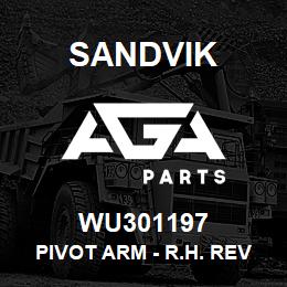 WU301197 Sandvik PIVOT ARM - R.H. REV.5 | AGA Parts