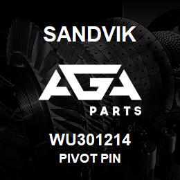 WU301214 Sandvik PIVOT PIN | AGA Parts