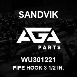 WU301221 Sandvik PIPE HOOK 3 1/2 IN. RC ROD | AGA Parts