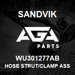 WU301277AB Sandvik HOSE STRUT/CLAMP ASSY | AGA Parts