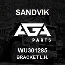 WU301285 Sandvik BRACKET L.H. | AGA Parts