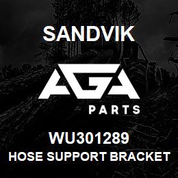 WU301289 Sandvik HOSE SUPPORT BRACKET | AGA Parts