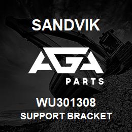 WU301308 Sandvik SUPPORT BRACKET | AGA Parts