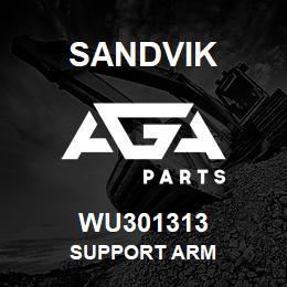 WU301313 Sandvik SUPPORT ARM | AGA Parts