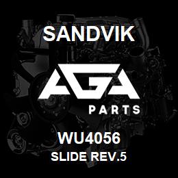 WU4056 Sandvik SLIDE REV.5 | AGA Parts