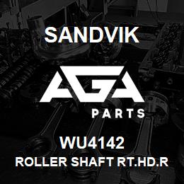 WU4142 Sandvik ROLLER SHAFT RT.HD.ROLLERS | AGA Parts