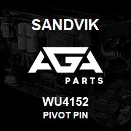 WU4152 Sandvik PIVOT PIN | AGA Parts