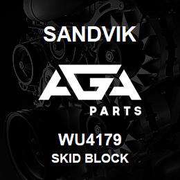 WU4179 Sandvik SKID BLOCK | AGA Parts