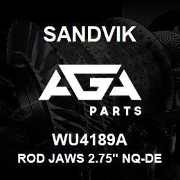 WU4189A Sandvik ROD JAWS 2.75" NQ-DEEP PAIR | AGA Parts