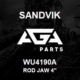 WU4190A Sandvik ROD JAW 4" | AGA Parts