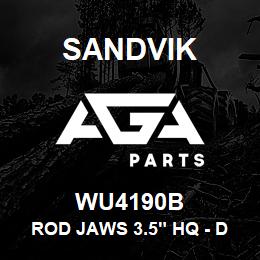 WU4190B Sandvik ROD JAWS 3.5" HQ - DEEP (PAIR) | AGA Parts