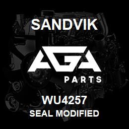 WU4257 Sandvik SEAL MODIFIED | AGA Parts