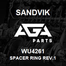 WU4261 Sandvik SPACER RING REV.1 | AGA Parts