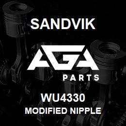 WU4330 Sandvik MODIFIED NIPPLE | AGA Parts