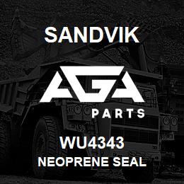 WU4343 Sandvik NEOPRENE SEAL | AGA Parts