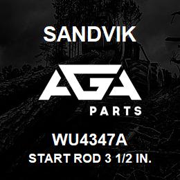 WU4347A Sandvik START ROD 3 1/2 IN. - 2 3/8 IN. API IF OP | AGA Parts