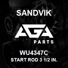 WU4347C Sandvik START ROD 3 1/2 IN. - NQ PIN-730 RE | AGA Parts