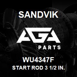 WU4347F Sandvik START ROD 3 1/2 IN. - NQ PIN-450 RE | AGA Parts