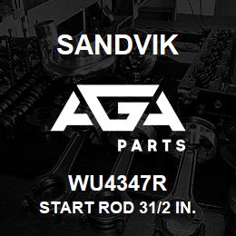 WU4347R Sandvik START ROD 31/2 IN. BOX-HQ-NW BOX-7 RB | AGA Parts