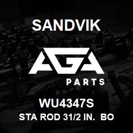 WU4347S Sandvik STA ROD 31/2 IN. BOX-HQ-NW BOX- 450 RB | AGA Parts