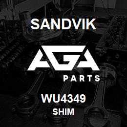 WU4349 Sandvik SHIM | AGA Parts