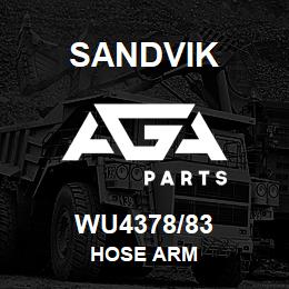 WU4378/83 Sandvik HOSE ARM | AGA Parts