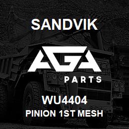 WU4404 Sandvik PINION 1ST MESH | AGA Parts